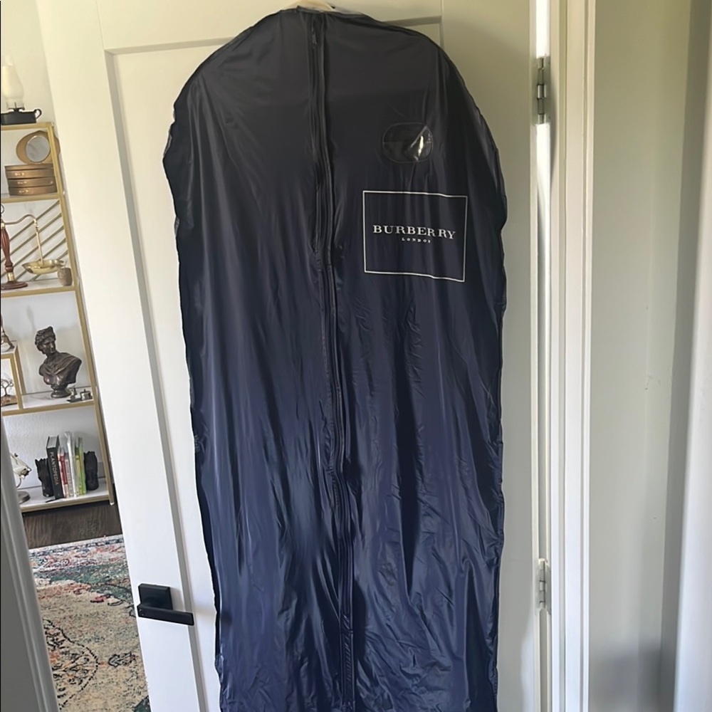 Burberry Navy Garment Bag